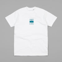 Parlez Edgar T-Shirt - White / Turquoise thumbnail