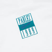 Parlez Edgar T-Shirt - White / Turquoise thumbnail