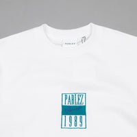 Parlez Edgar T-Shirt - White / Turquoise thumbnail