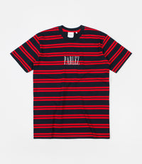 Parlez Edition Thin Stripe T-Shirt - Navy