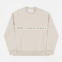 Parlez Farr Crewneck Sweatshirt - Ecru thumbnail