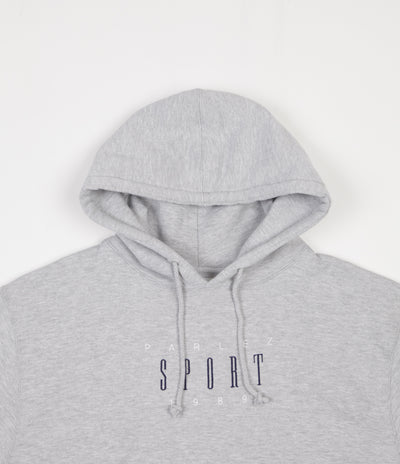 Parlez Fower Hoodie - Heather Grey