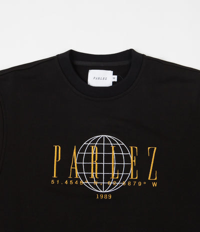 Parlez Global Crewneck Sweatshirt - Black