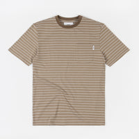 Parlez Helm Pocket T-Shirt - Brown thumbnail