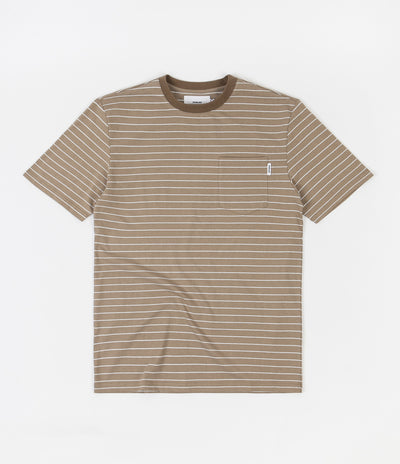 Parlez Helm Pocket T-Shirt - Brown