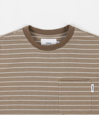 Parlez Helm Pocket T-Shirt - Brown