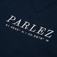 Parlez High Crewneck Sweatshirt - Navy thumbnail