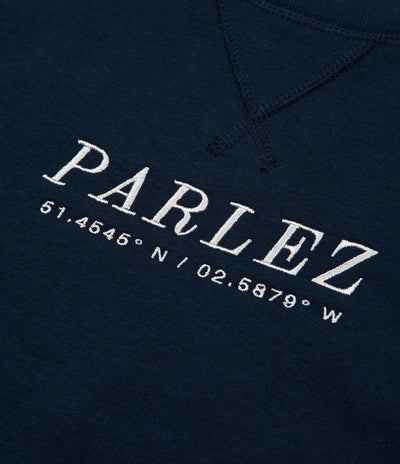 Parlez High Crewneck Sweatshirt - Navy