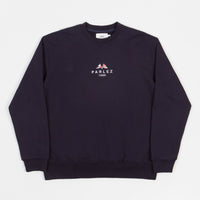 Parlez Iroko Crewneck Sweatshirt - Navy thumbnail