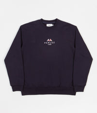 Parlez Iroko Crewneck Sweatshirt - Navy