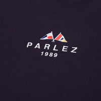 Parlez Iroko Crewneck Sweatshirt - Navy thumbnail