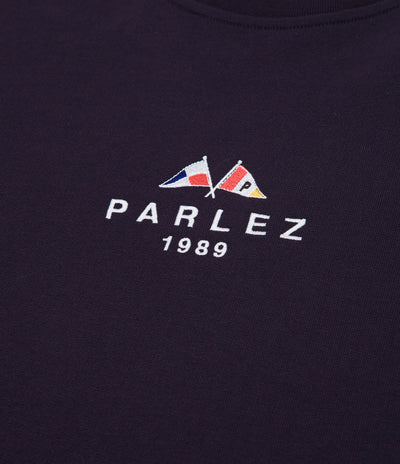 Parlez Iroko Crewneck Sweatshirt - Navy