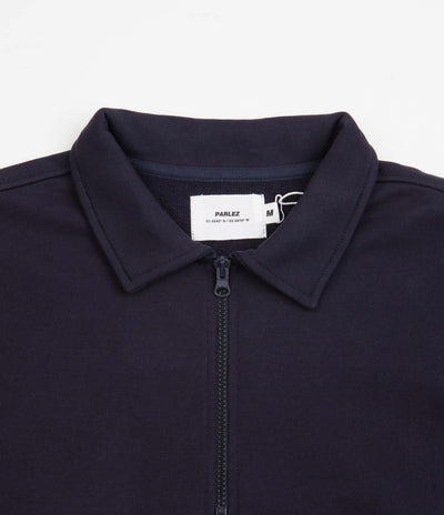 Parlez Jennings 1/4 Zip Sweatshirt - Navy