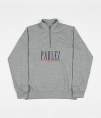 Parlez Johnson 1/4 Zip Sweatshirt - Heather Grey