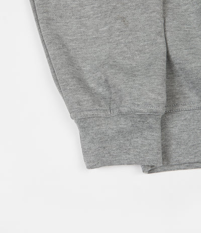 Parlez Johnson 1/4 Zip Sweatshirt - Heather Grey