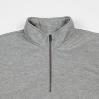 Parlez Johnson 1/4 Zip Sweatshirt - Heather Grey thumbnail