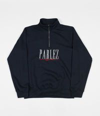 Parlez Johnson 1/4 Zip Sweatshirt - Navy