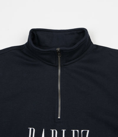 Parlez Johnson 1/4 Zip Sweatshirt - Navy