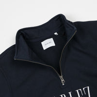 Parlez Johnson 1/4 Zip Sweatshirt - Navy thumbnail