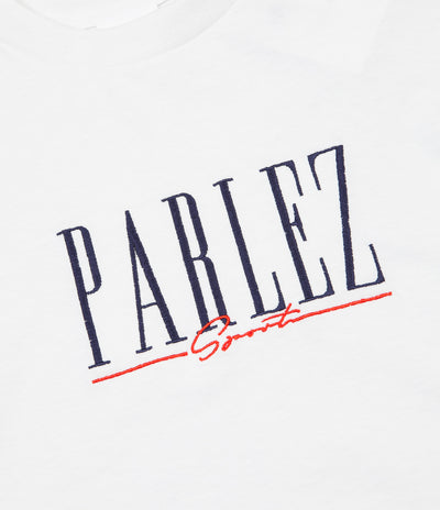 Parlez Johnson Long Sleeve T-Shirt - White