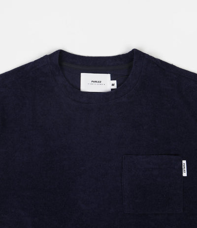 Parlez Jouet Toweling T-Shirt - Navy