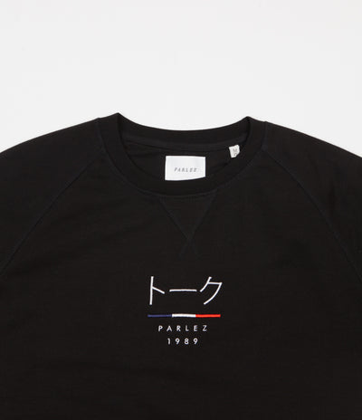 Parlez Kiku 2 Crewneck Sweatshirt - Black