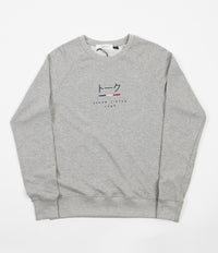 Parlez Kiku Crewneck Sweatshirt - Heather Grey