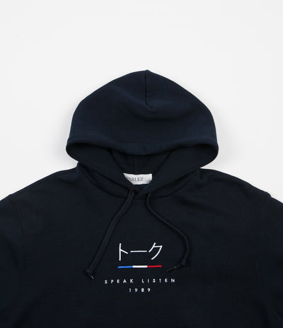 Parlez Kiku Hoodie - Navy