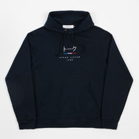 Parlez Kiku Hoodie - Navy thumbnail