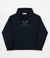 Parlez Kiku Hoodie - Navy