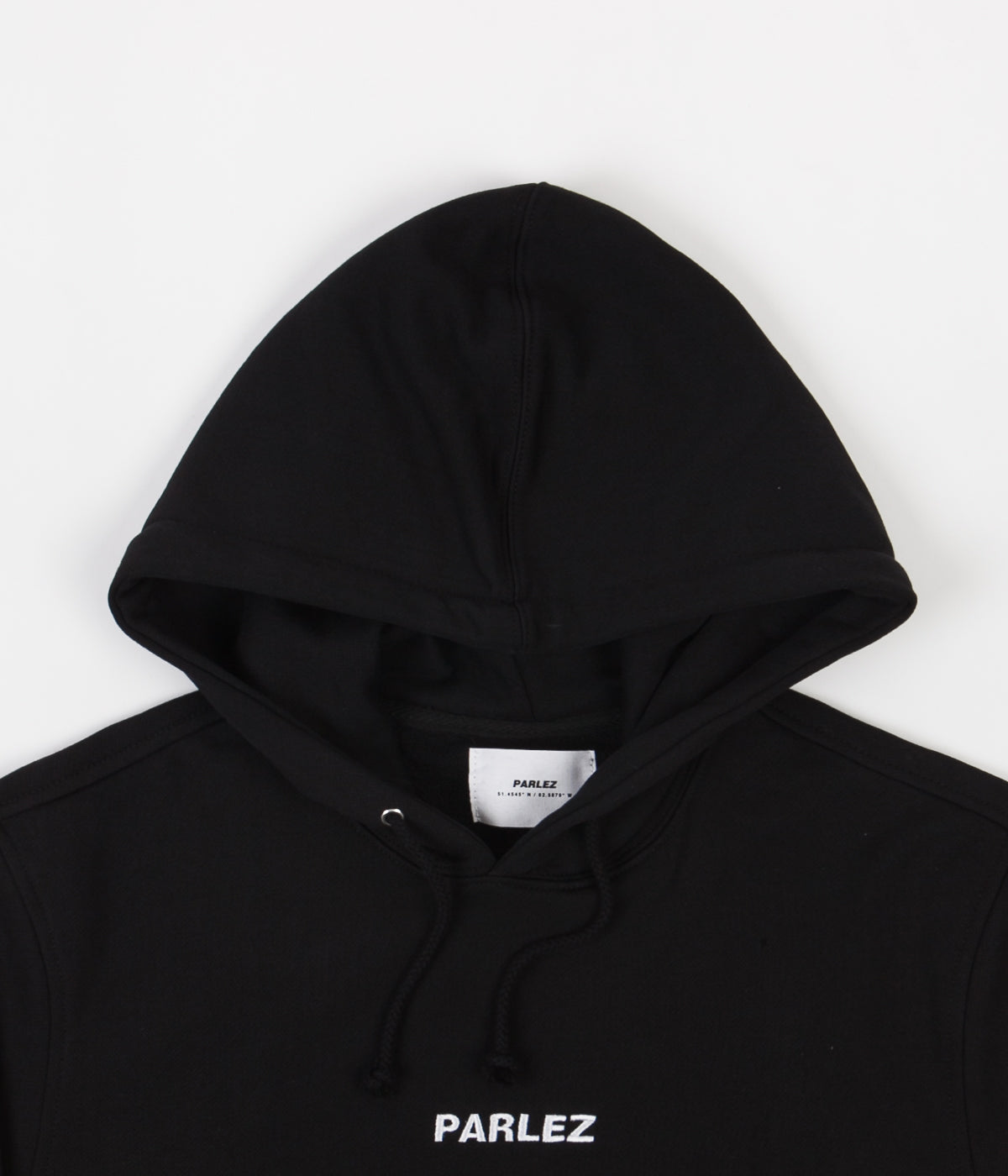 Parlez Ladsun Hoodie - Black | Flatspot