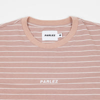 Parlez Ladsun Stripe T-Shirt - Dusty Pink thumbnail