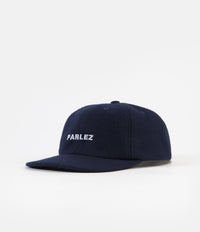 Parlez Ladsun Wool 6 Panel Cap - Navy