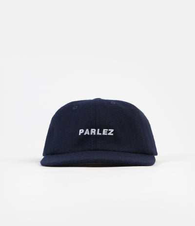 Parlez Ladsun Wool 6 Panel Cap - Navy