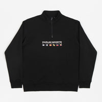 Parlez Laguna 1/4 Zip Sweatshirt - Black thumbnail