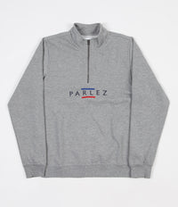 Parlez Line Quarter Zip Sweatshirt - Heather