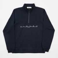 Parlez Marina 1/4 Zip Sweatshirt - Navy thumbnail