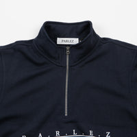 Parlez Marina 1/4 Zip Sweatshirt - Navy thumbnail