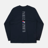 Parlez Mast Long Sleeve T-Shirt - Navy thumbnail