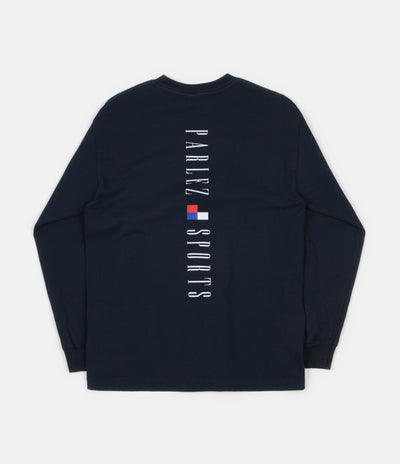 Parlez Mast Long Sleeve T-Shirt - Navy