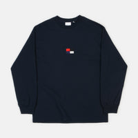 Parlez Mast Long Sleeve T-Shirt - Navy thumbnail