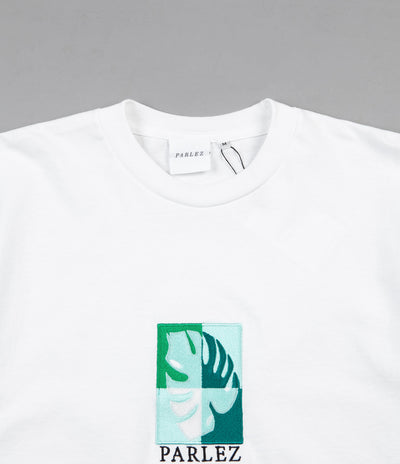 Parlez Oblique T-Shirt - White / Green