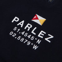 Parlez Prospect Quarter Zip Sweatshirt - Navy thumbnail