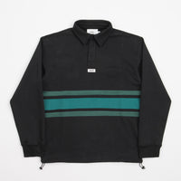 Parlez Prout Rugby Shirt - Black / Dusty Teal thumbnail