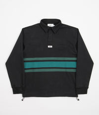 Parlez Prout Rugby Shirt - Black / Dusty Teal