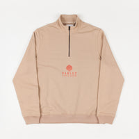 Parlez Purcel 1/4 Zip Sweatshirt - Sand thumbnail