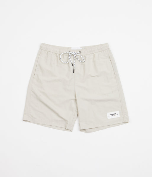 Parlez Rival Swim Shorts - Ecru | Flatspot