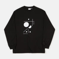 Parlez Shape Long Sleeve T-Shirt - Black thumbnail