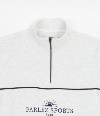 Parlez Signus 1/4 Zip Sweatshirt - Heather