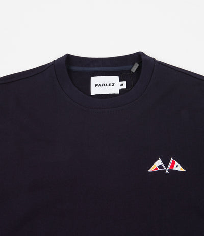 Parlez Solent Crewneck Sweatshirt - Navy